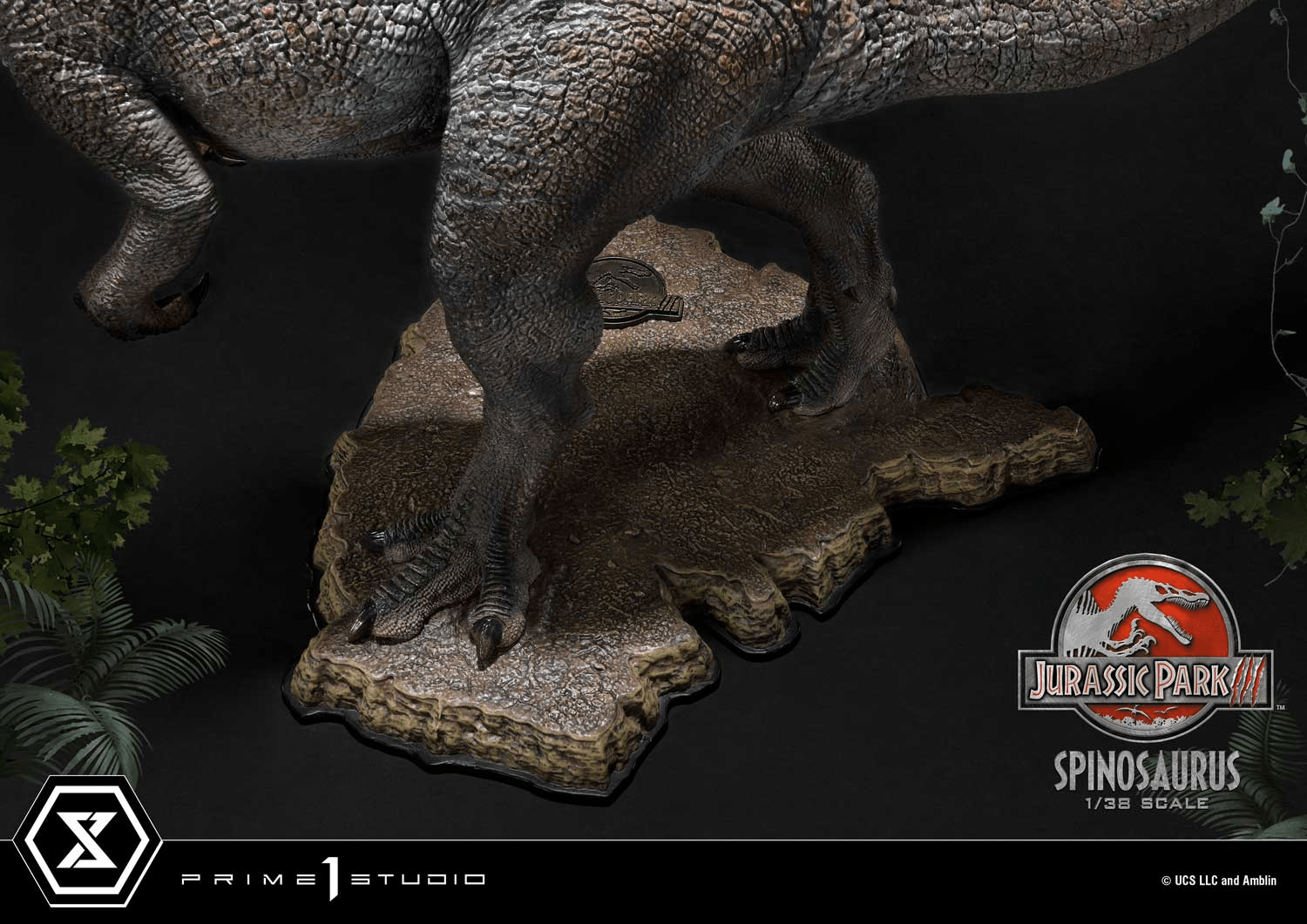 Prime 1 Studio Jurassic Park III (Film) Figurine de collection Spinosaurus - PRÉCOMMANDE