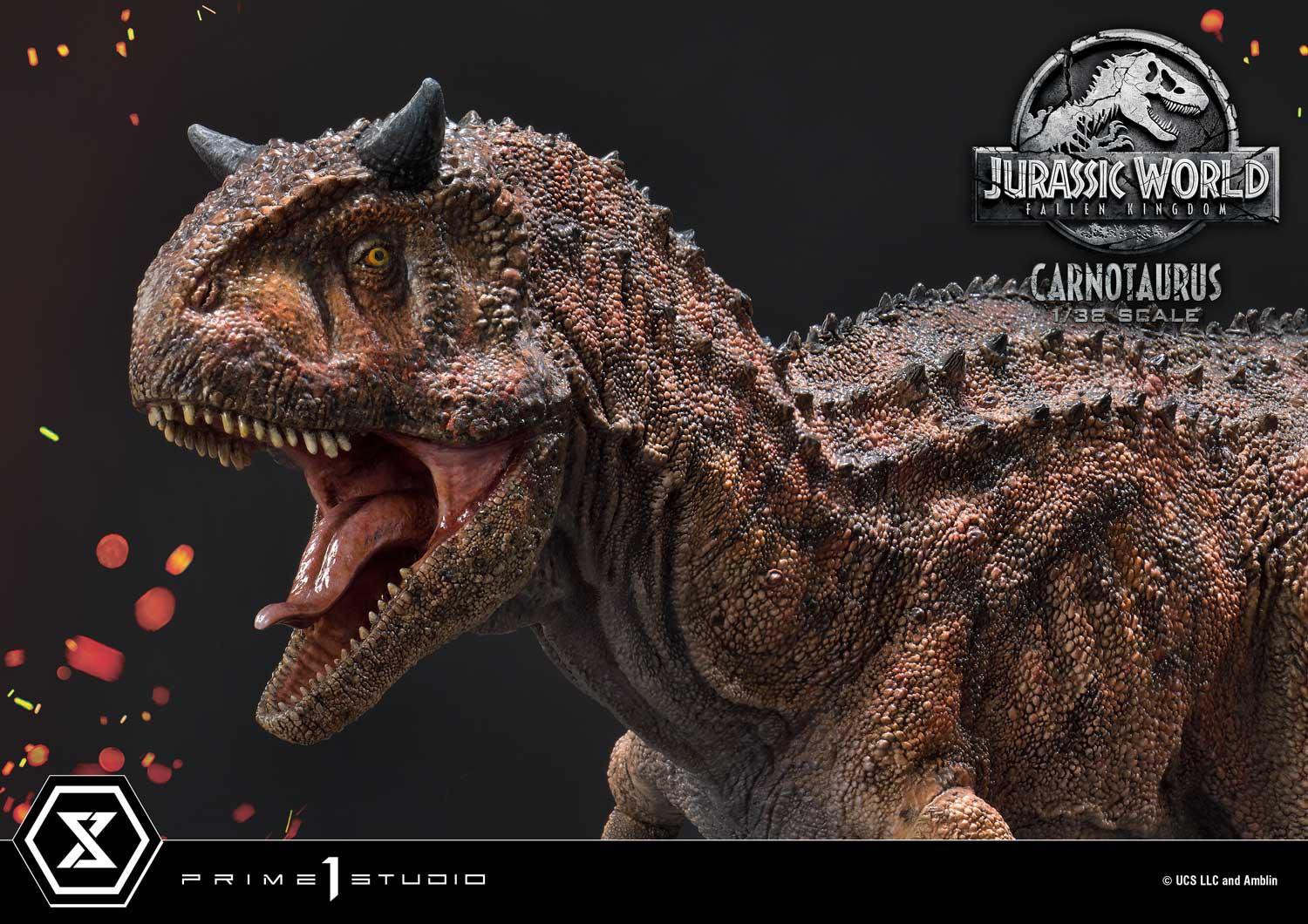Prime 1 Studio Collectible Figures Jurassic World: Fallen Kingdom (Film) Carnotaurus