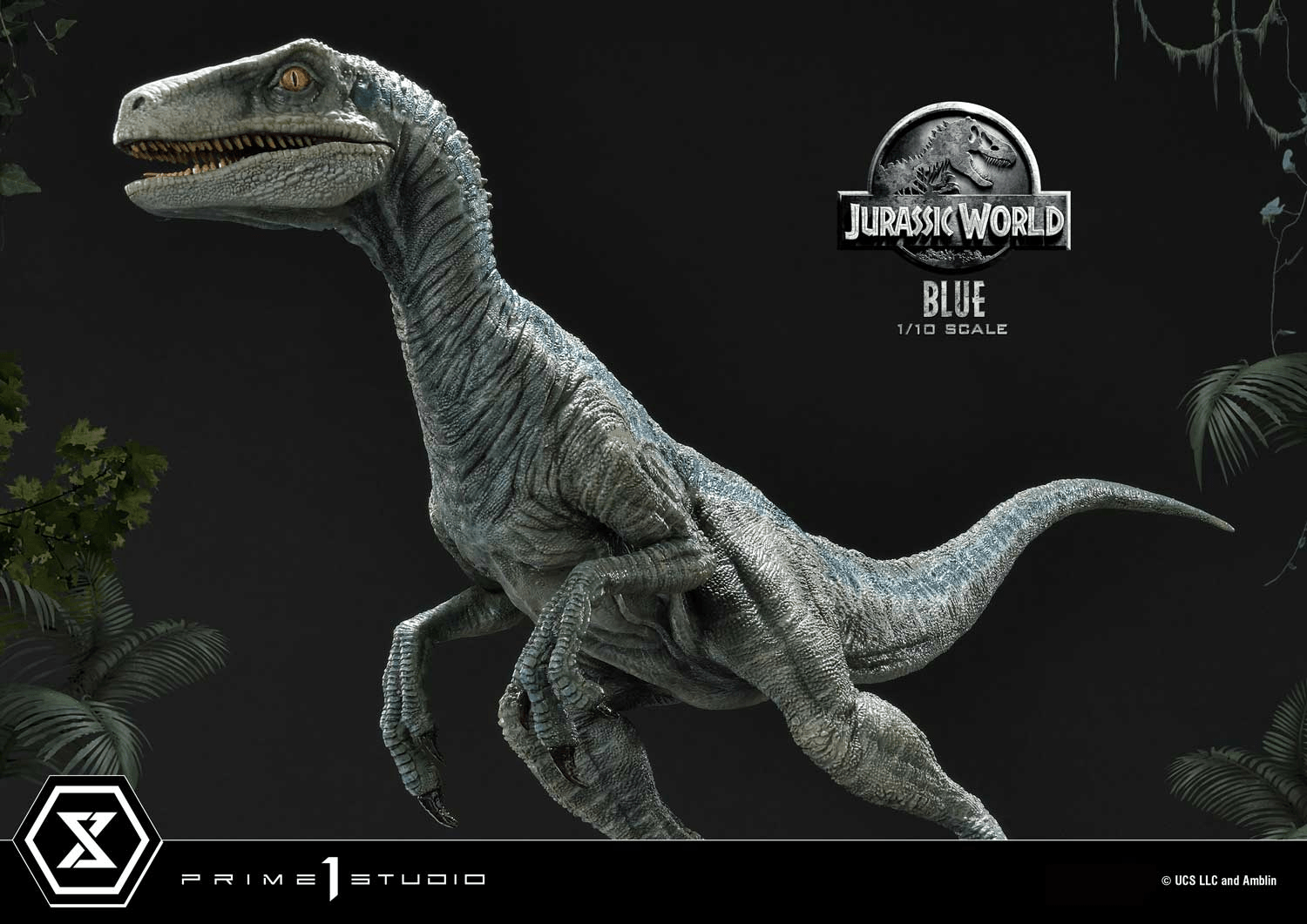 Prime 1 Studio Jurassic World (Film) Figurine de collection Blue - PRÉCOMMANDE