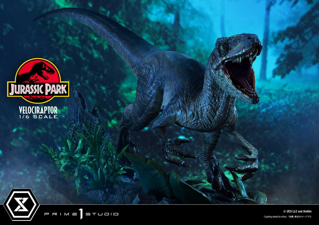 (PRE-ORDER) Prime 1 Studio Legacy Museum Collection Jurassic Park (Film) Velociraptor Attack 1/6 scale