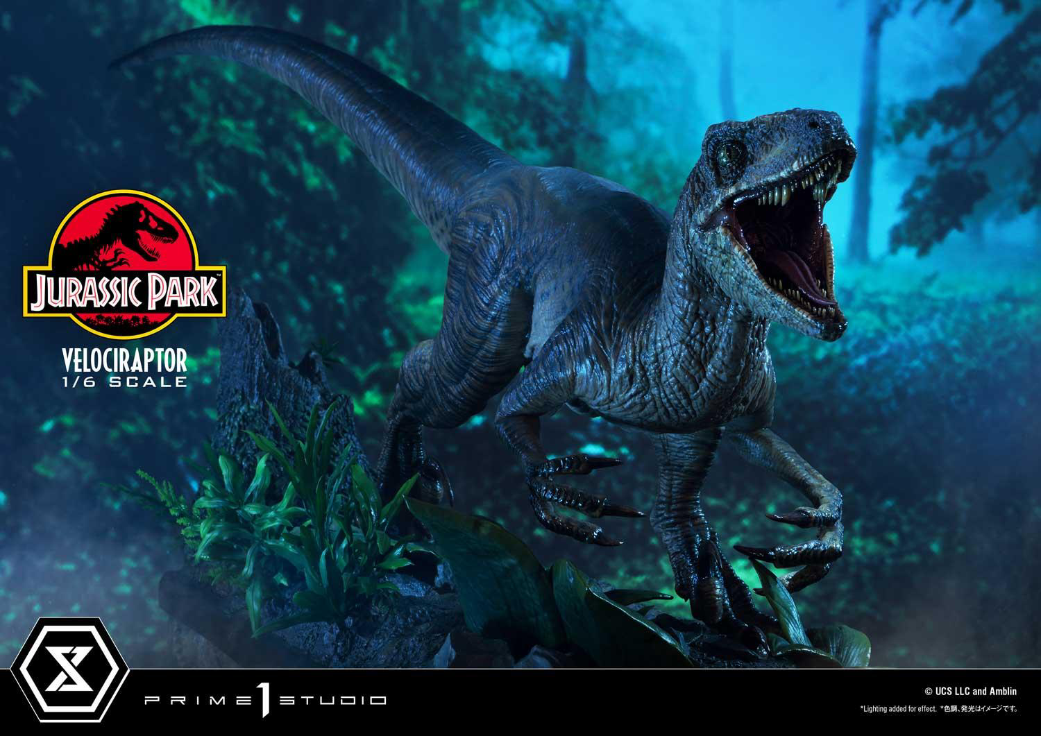 (PRE-ORDER) Prime 1 Studio Legacy Museum Collection Jurassic Park (Film) Velociraptor Attack 1/6 scale