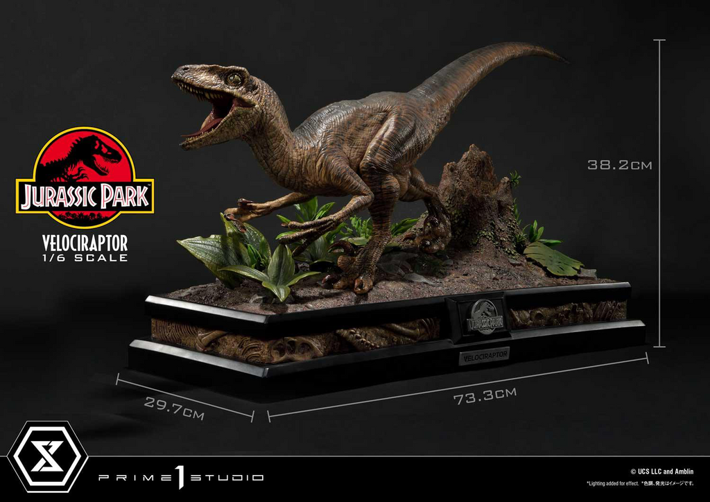 (PRE-ORDER) Prime 1 Studio Legacy Museum Collection Jurassic Park (Film) Velociraptor Attack 1/6 scale