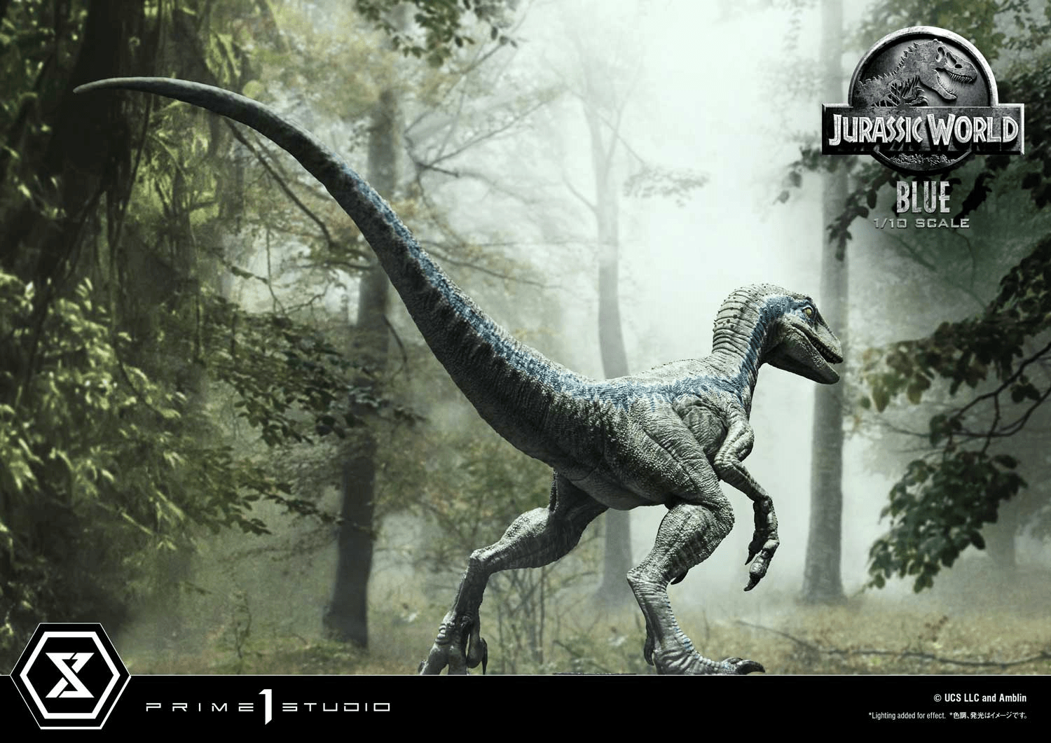 Prime 1 Studio Jurassic World (Film) Figurine de collection Blue - PRÉCOMMANDE