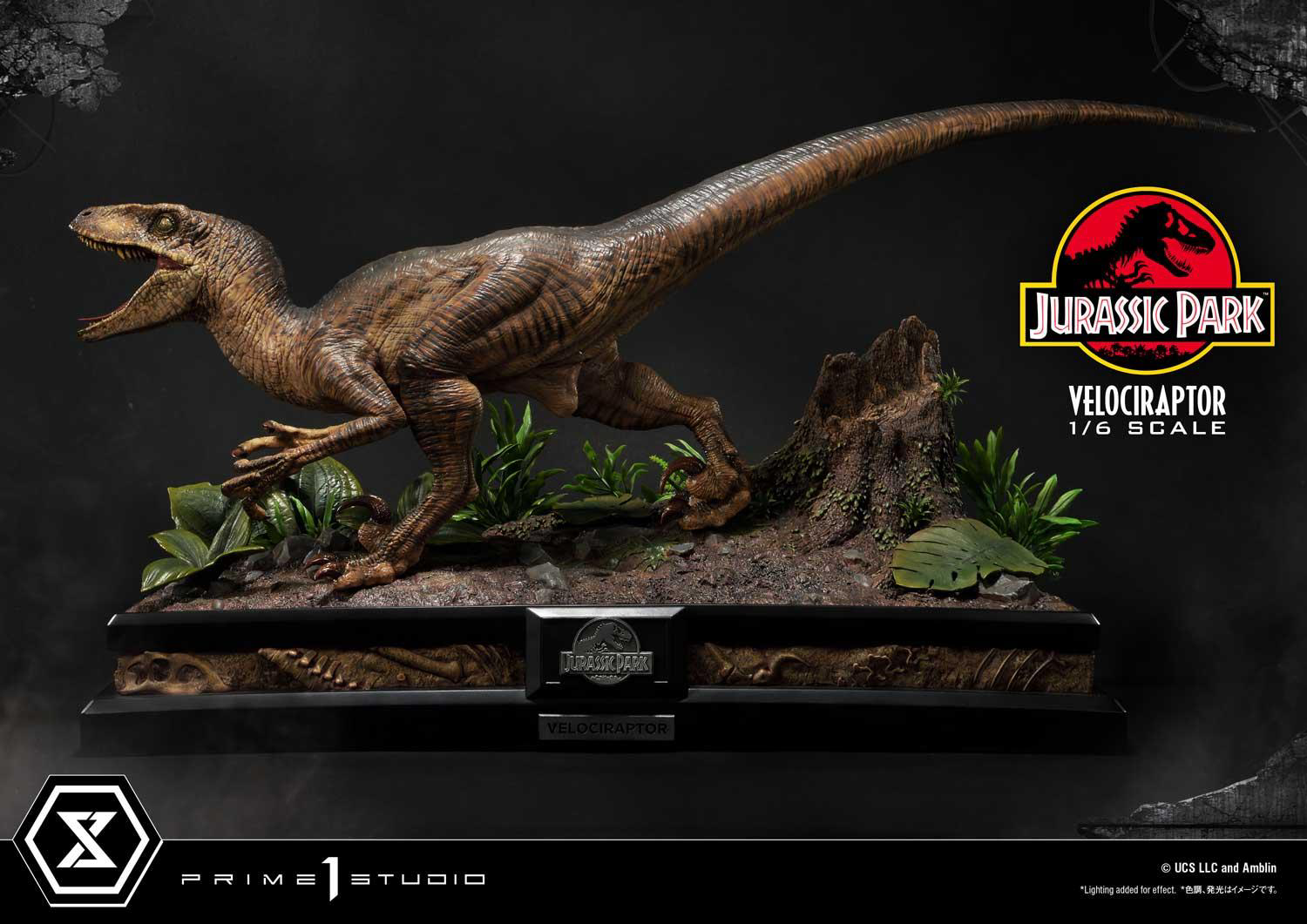 (PRE-ORDER) Prime 1 Studio Legacy Museum Collection Jurassic Park (Film) Velociraptor Attack 1/6 scale