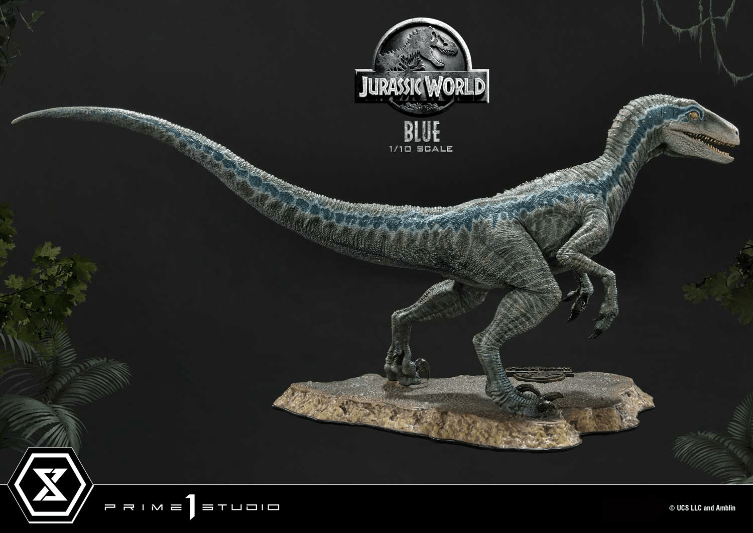 Prime 1 Studio Jurassic World (Film) Figurine de collection Blue - PRÉCOMMANDE