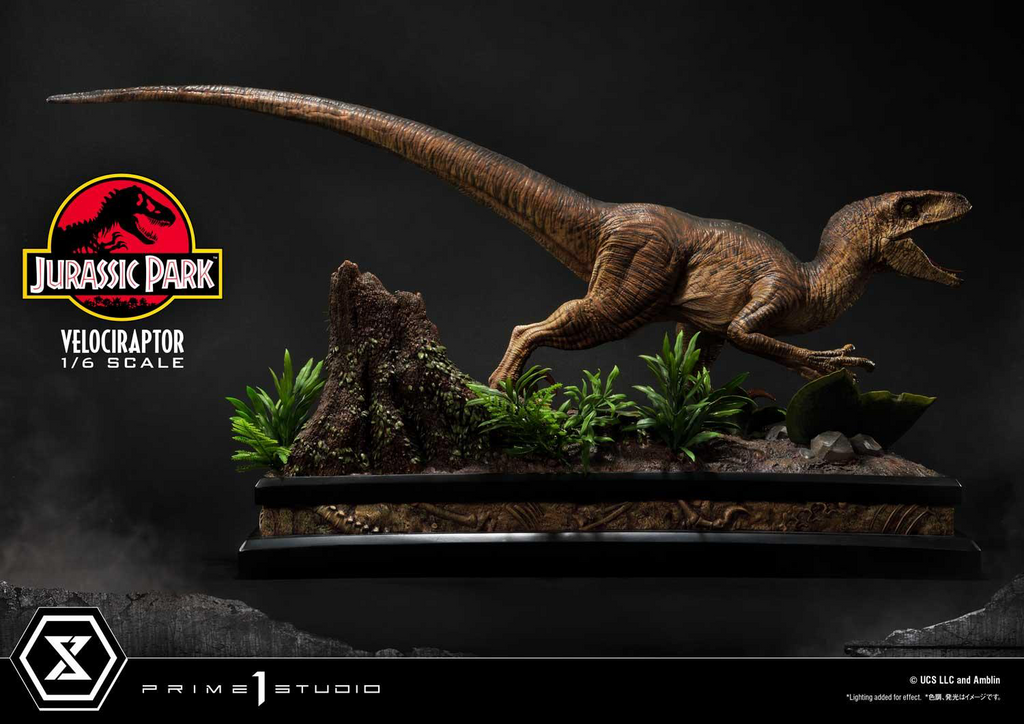 (PRE-ORDER) Prime 1 Studio Legacy Museum Collection Jurassic Park (Film) Velociraptor Attack 1/6 scale