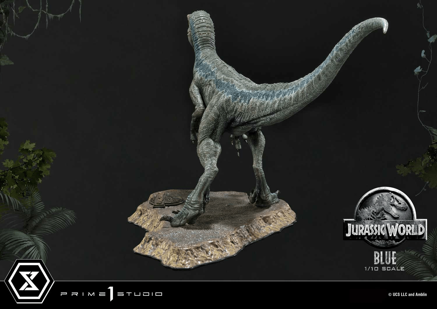 Prime 1 Studio Jurassic World (Film) Figurine de collection Blue - PRÉCOMMANDE