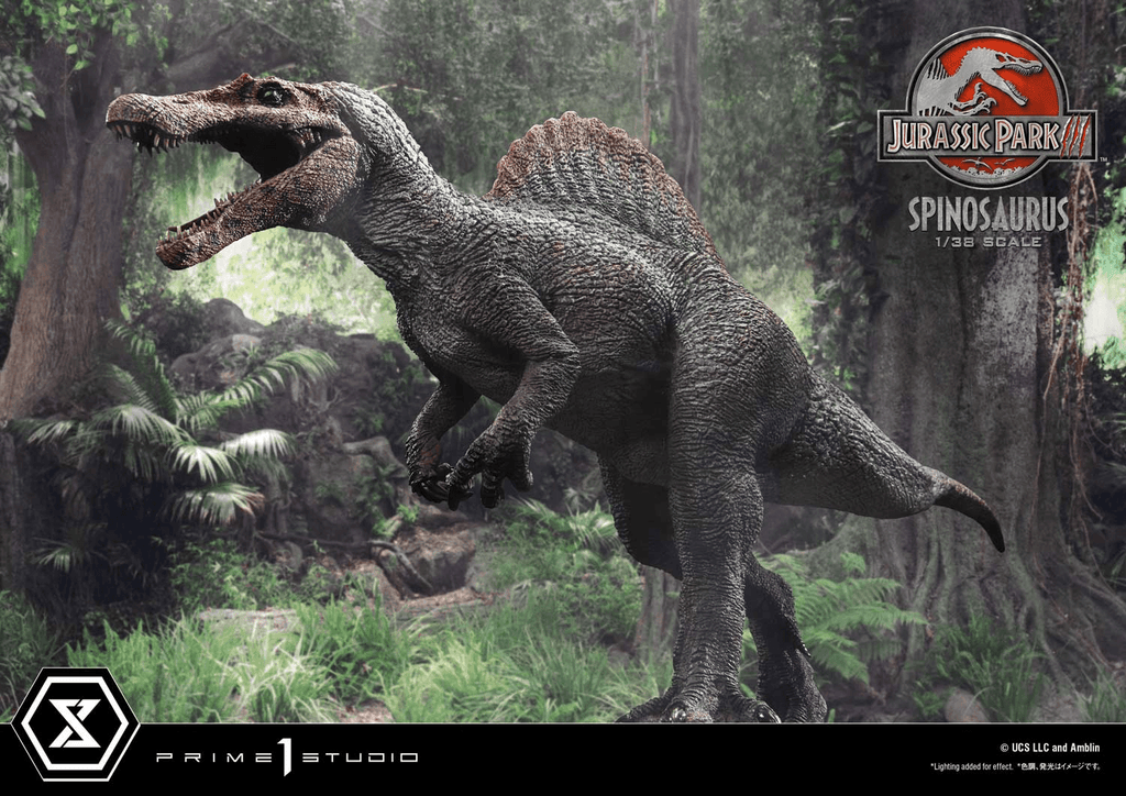 Prime 1 Studio Jurassic Park III (Film) Figurine de collection Spinosaurus - PRÉCOMMANDE