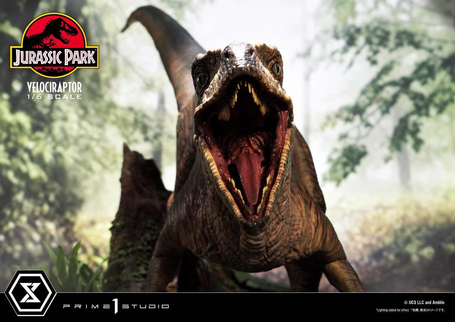 (PRE-ORDER) Prime 1 Studio Legacy Museum Collection Jurassic Park (Film) Velociraptor Attack 1/6 scale