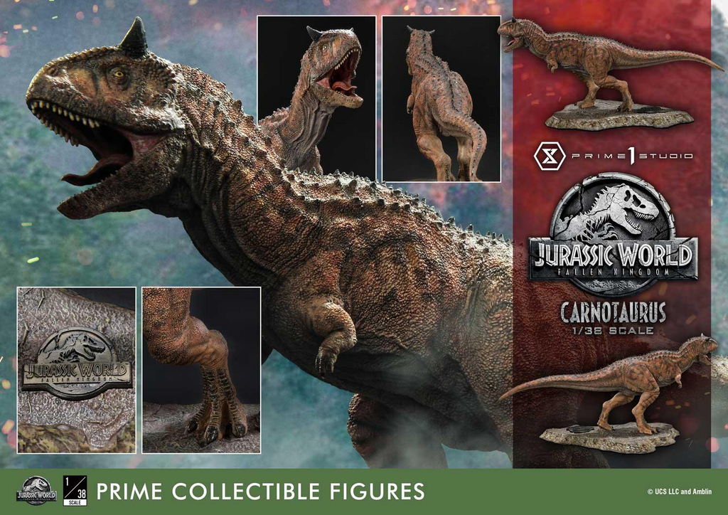 Prime 1 Studio Collectible Figures Jurassic World: Fallen Kingdom (Film) Carnotaurus