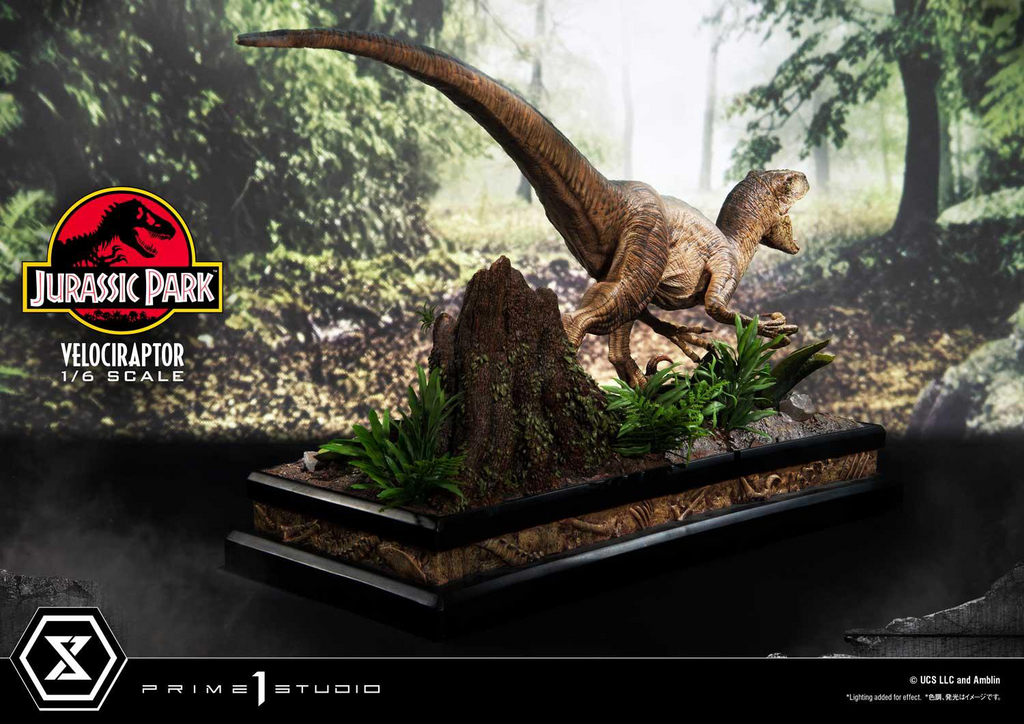 (PRE-ORDER) Prime 1 Studio Legacy Museum Collection Jurassic Park (Film) Velociraptor Attack 1/6 scale