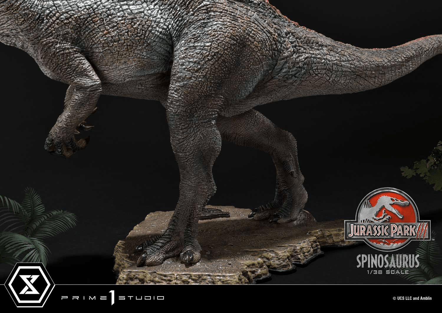 Prime 1 Studio Jurassic Park III (Film) Figurine de collection Spinosaurus - PRÉCOMMANDE