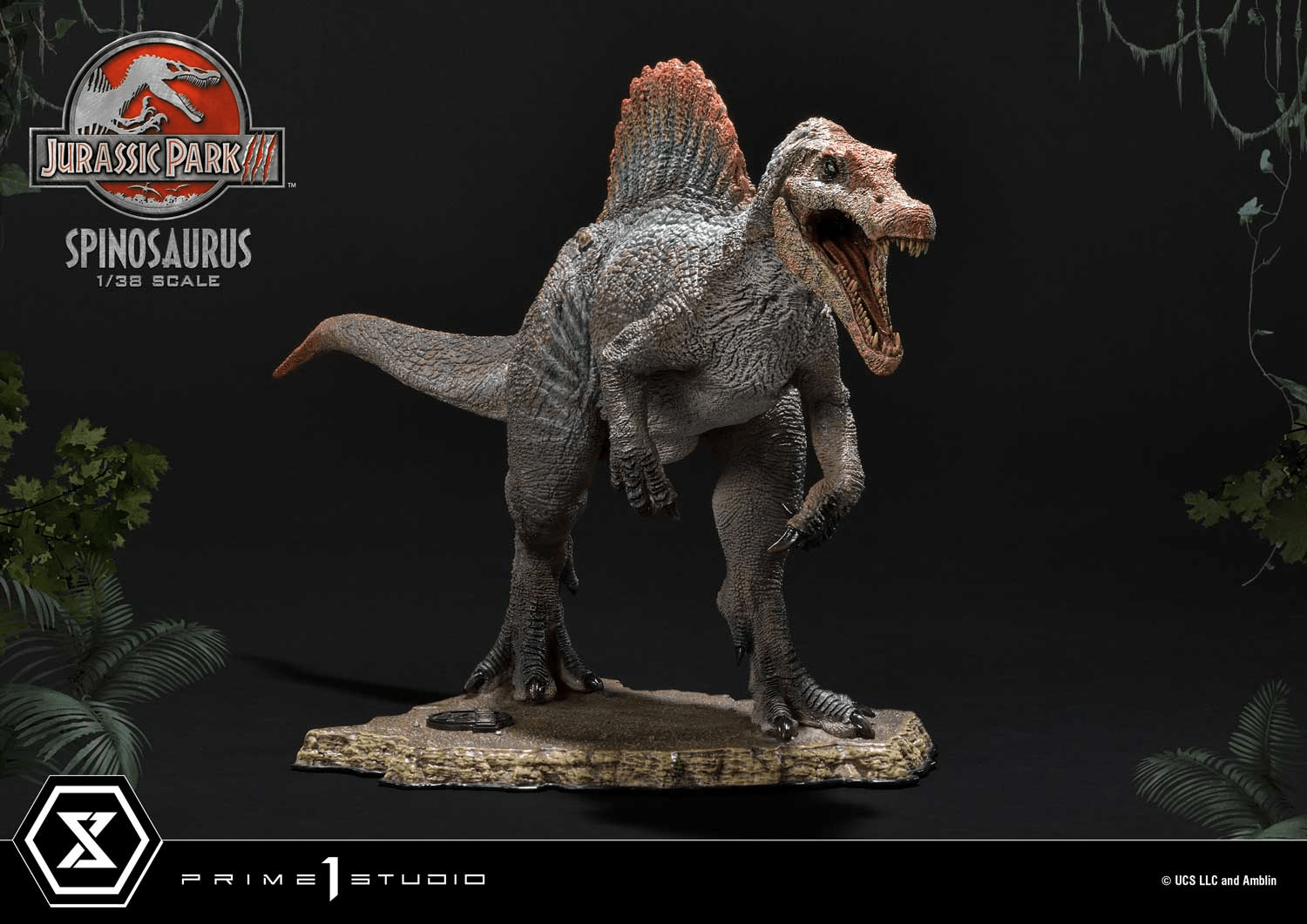 Prime 1 Studio Jurassic Park III (Film) Figurine de collection Spinosaurus - PRÉCOMMANDE