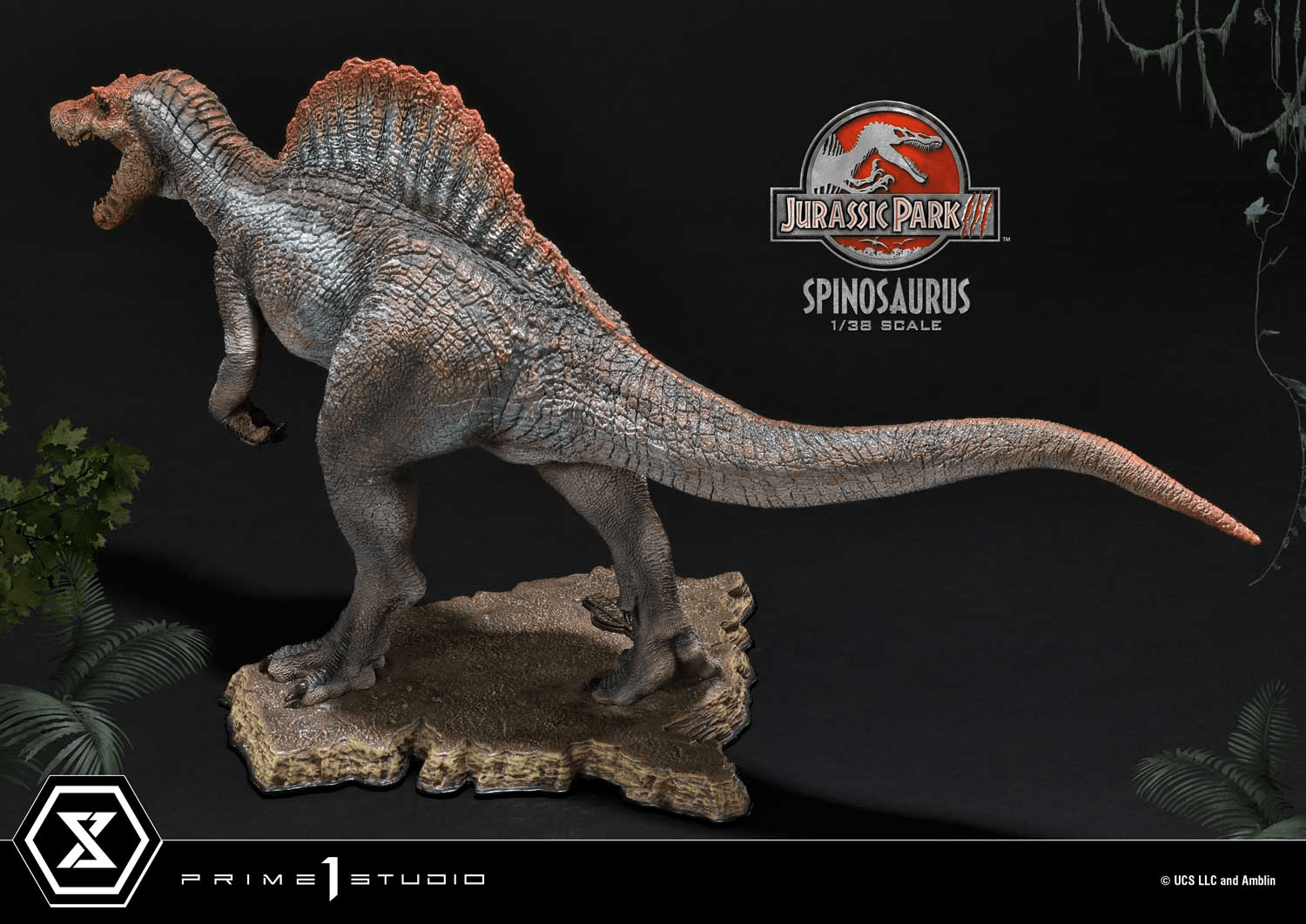 Prime 1 Studio Jurassic Park III (Film) Figurine de collection Spinosaurus - PRÉCOMMANDE