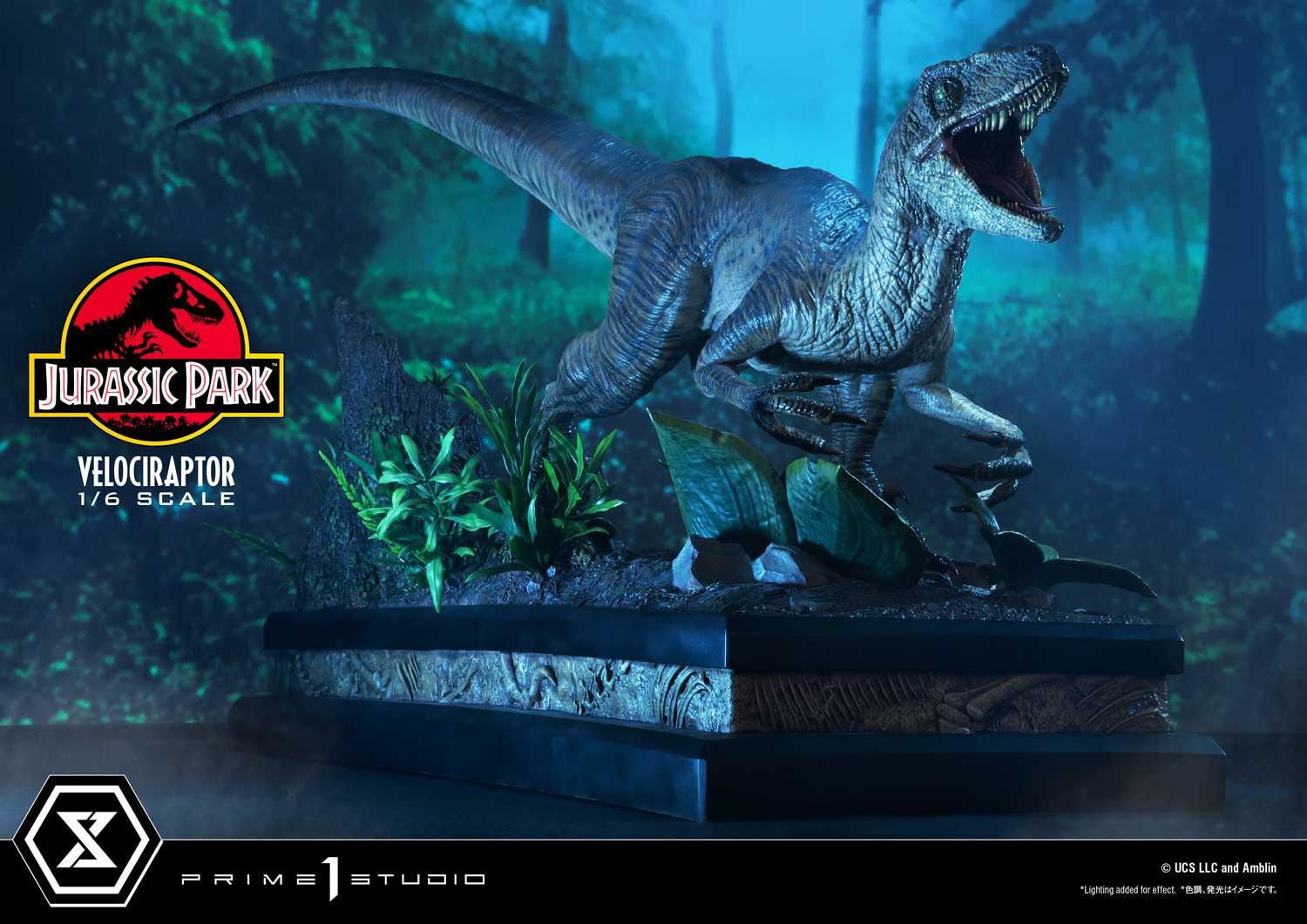 (PRE-ORDER) Prime 1 Studio Legacy Museum Collection Jurassic Park (Film) Velociraptor Attack 1/6 scale