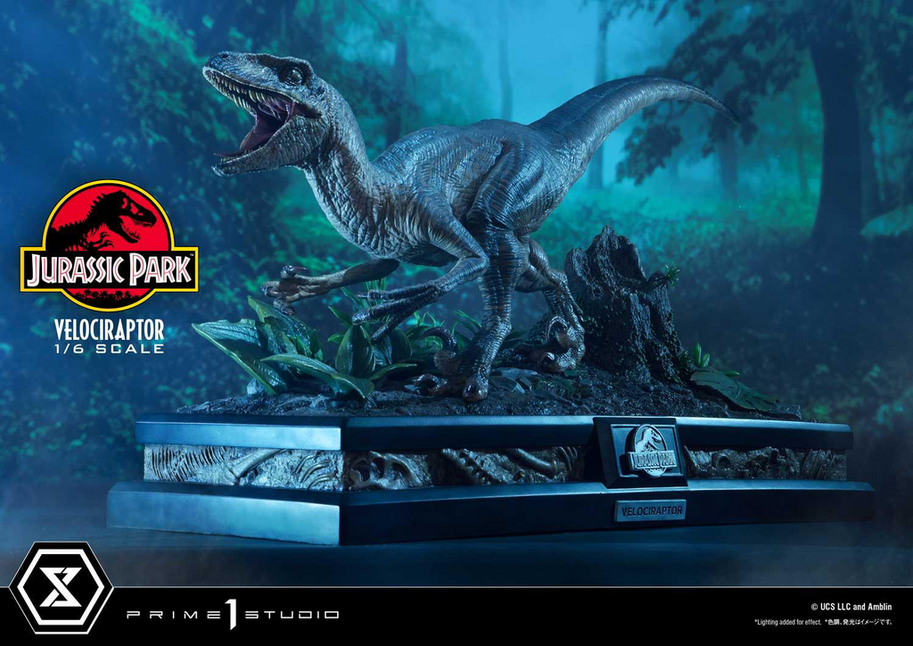 (PRE-ORDER) Prime 1 Studio Legacy Museum Collection Jurassic Park (Film) Velociraptor Attack 1/6 scale
