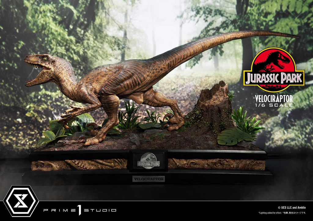 (PRE-ORDER) Prime 1 Studio Legacy Museum Collection Jurassic Park (Film) Velociraptor Attack 1/6 scale