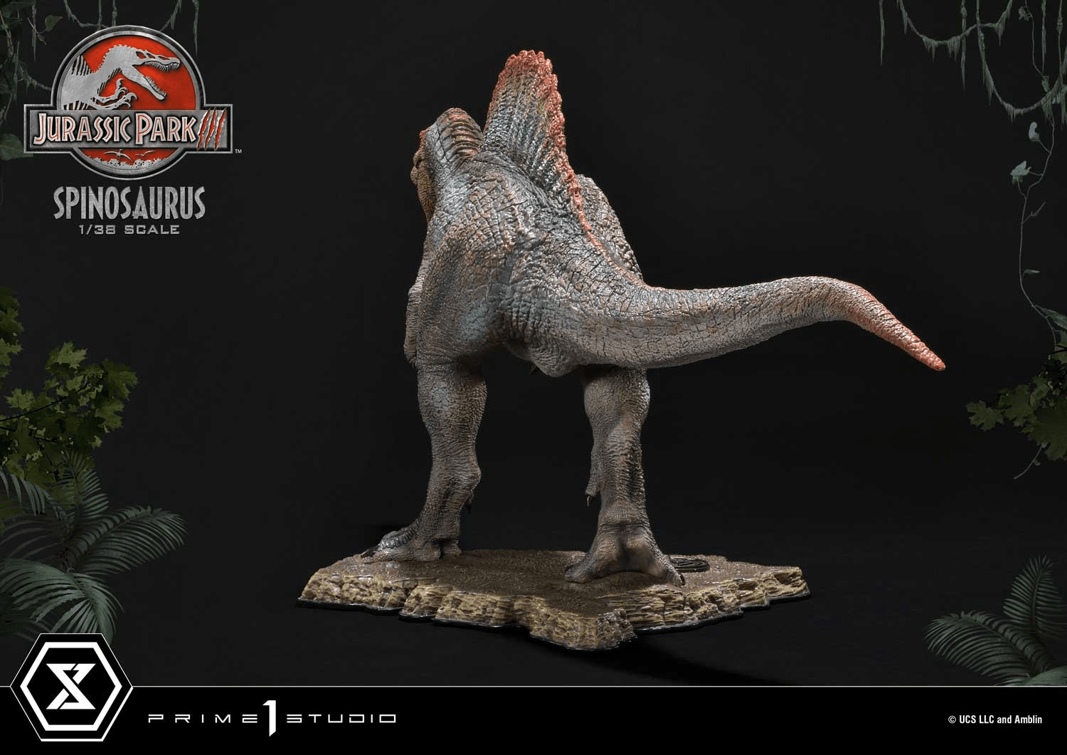 Prime 1 Studio Jurassic Park III (Film) Figurine de collection Spinosaurus - PRÉCOMMANDE