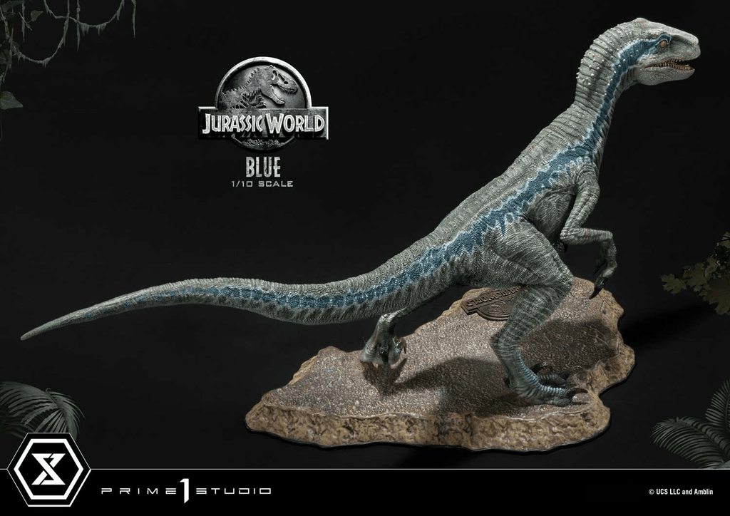 Prime 1 Studio Jurassic World (Film) Figurine de collection Blue - PRÉCOMMANDE