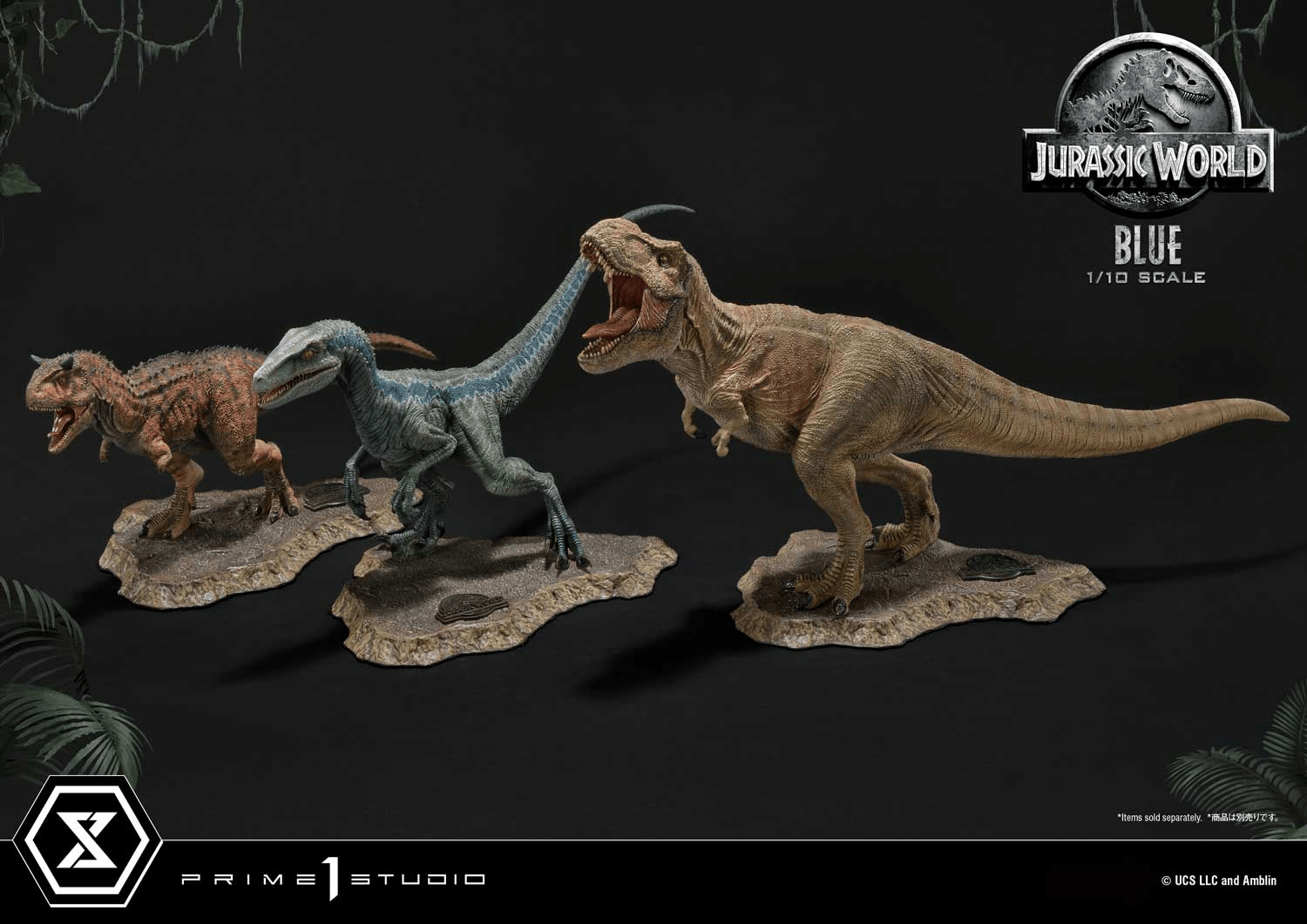 Prime 1 Studio Jurassic World (Film) Figurine de collection Blue - PRÉCOMMANDE