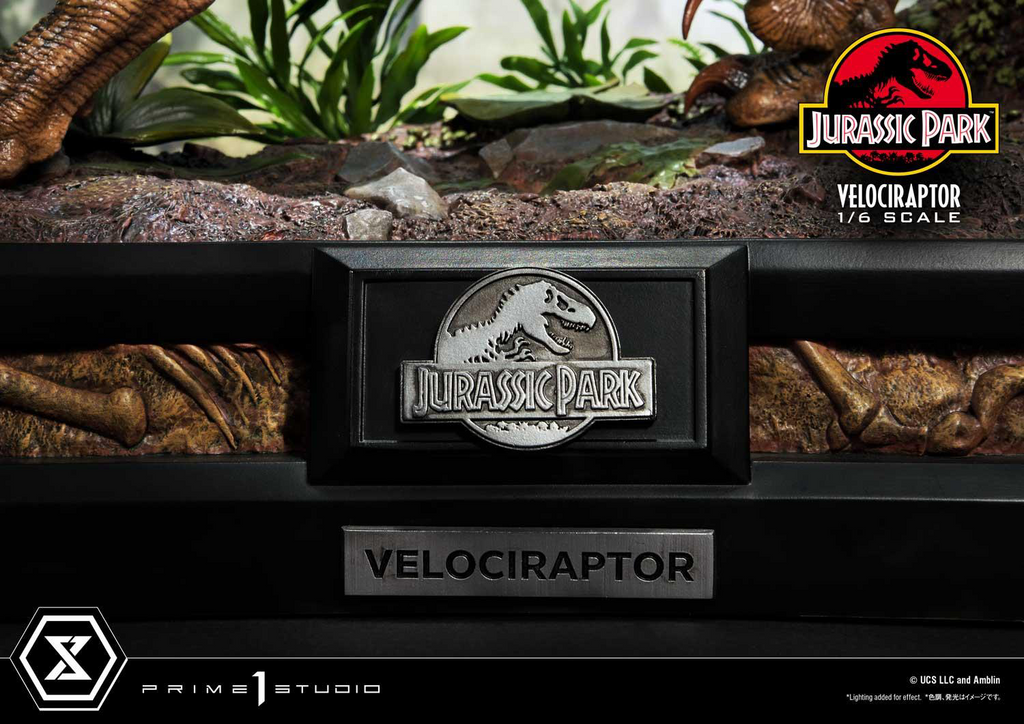 (PRE-ORDER) Prime 1 Studio Legacy Museum Collection Jurassic Park (Film) Velociraptor Attack 1/6 scale