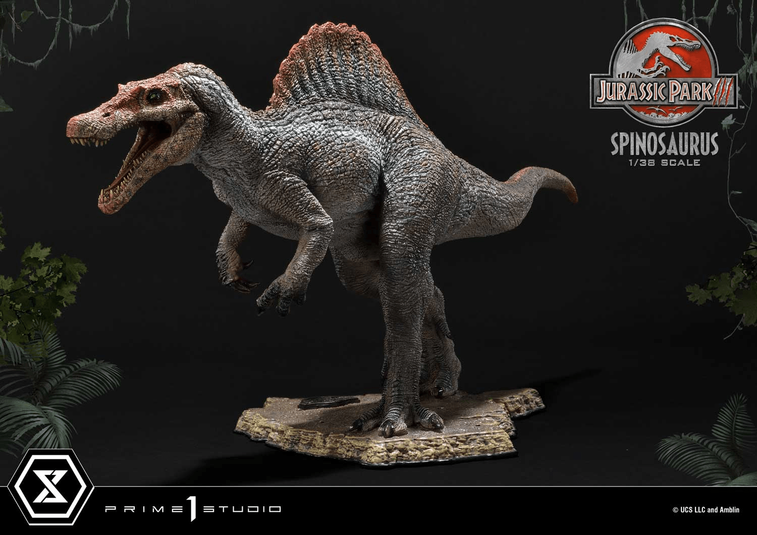 Prime 1 Studio Jurassic Park III (Film) Figurine de collection Spinosaurus - PRÉCOMMANDE