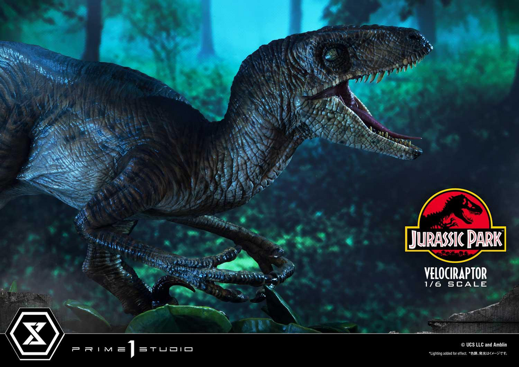(PRE-ORDER) Prime 1 Studio Legacy Museum Collection Jurassic Park (Film) Velociraptor Attack 1/6 scale