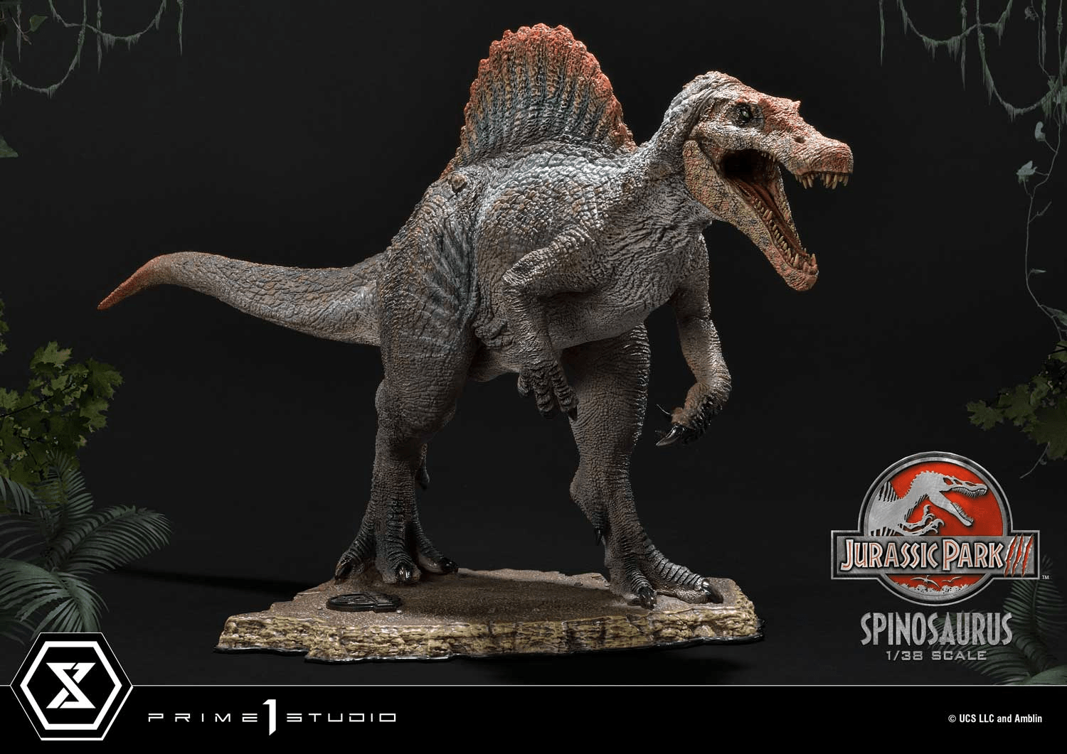 Prime 1 Studio Jurassic Park III (Film) Figurine de collection Spinosaurus - PRÉCOMMANDE