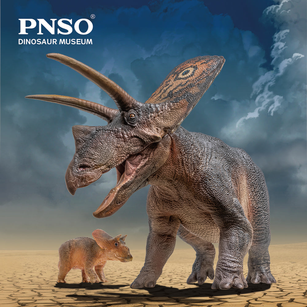PNSO Aubrey & Dabei the Torosaurus