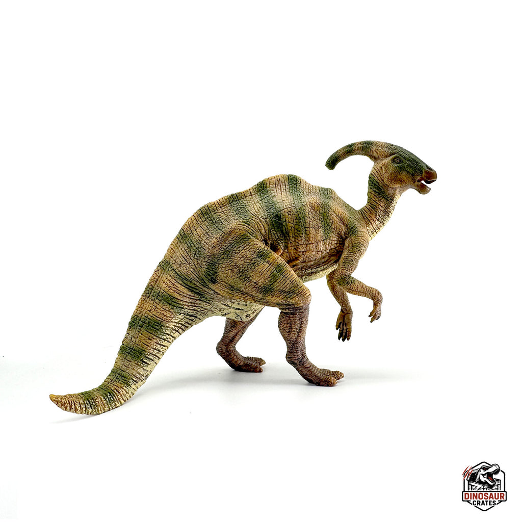 Papo Parasaurolophus Green Dinosaur Figure