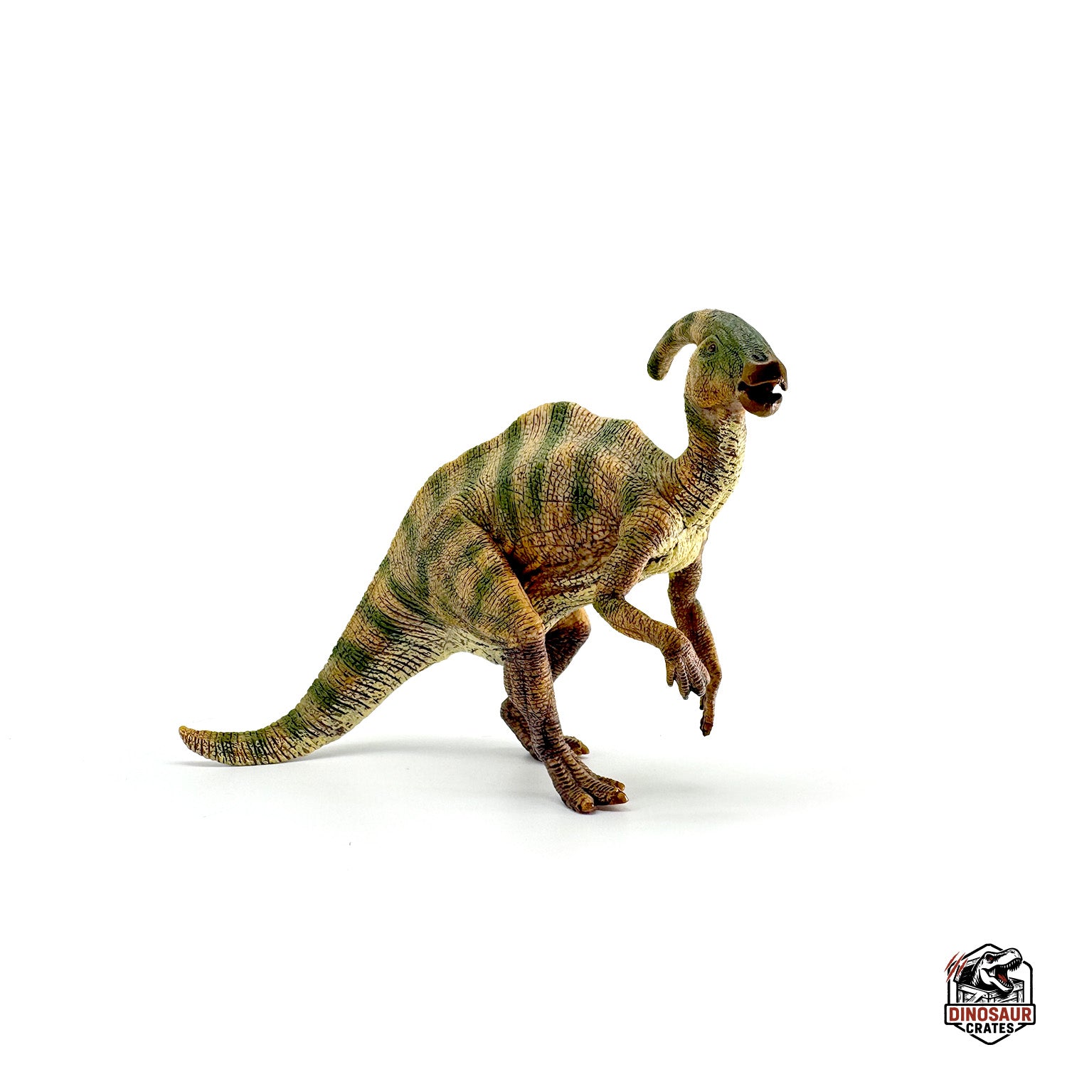 Papo Parasaurolophus Green Dinosaur Figure