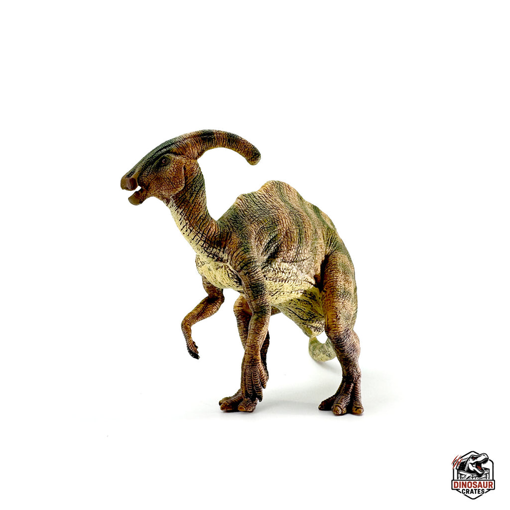 Papo Parasaurolophus Green Dinosaur Figure