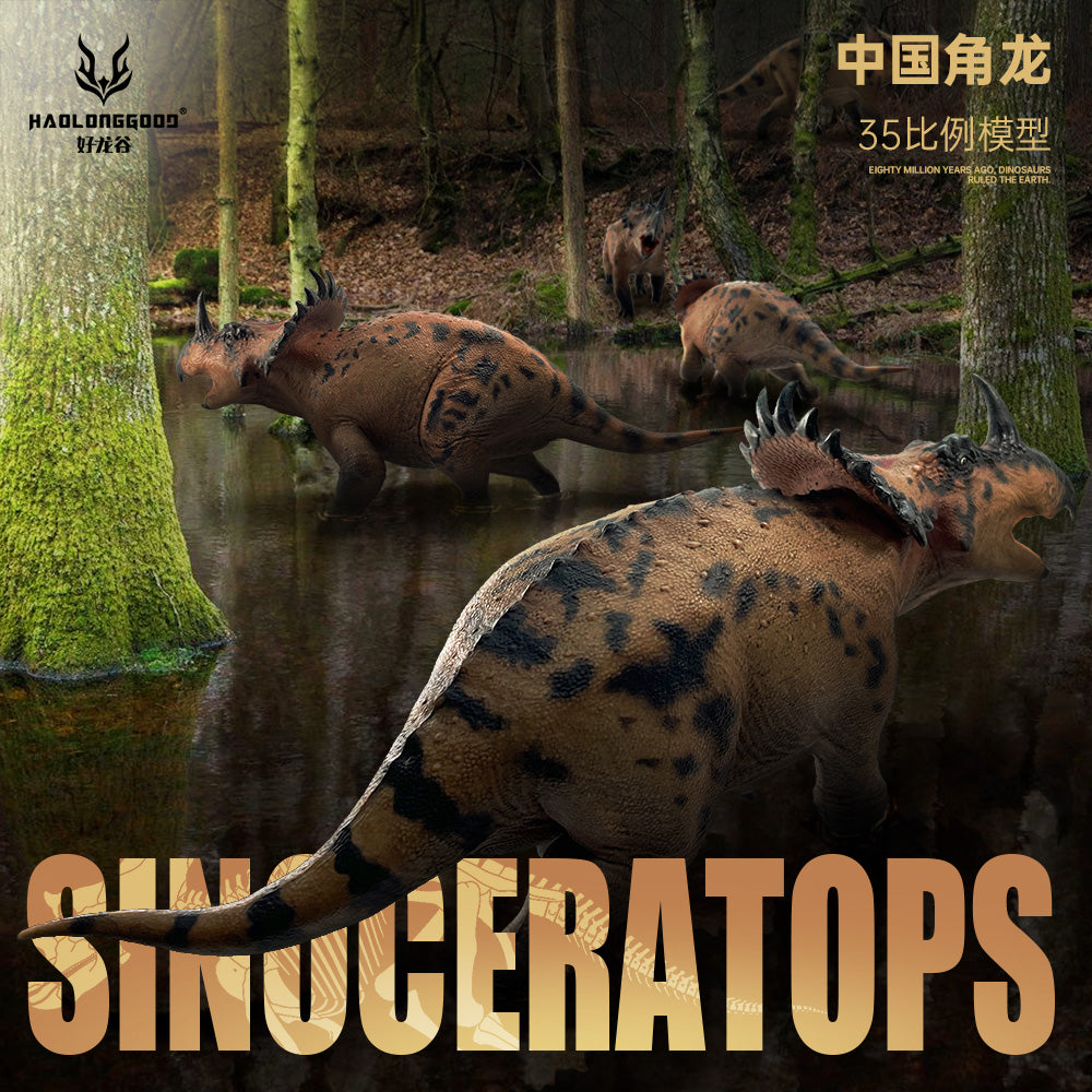 Haolonggood Sinoceratops Dinosaur Figure