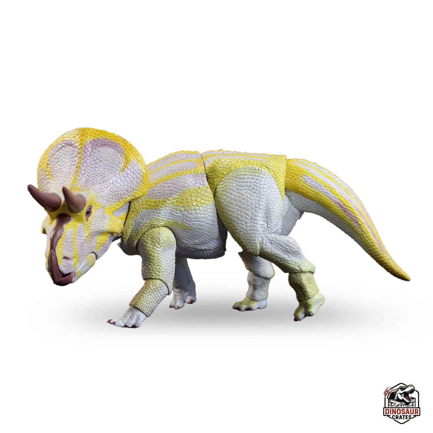 Zuniceratops christopheri (albino vers.) – Beasts of the Mesozoic