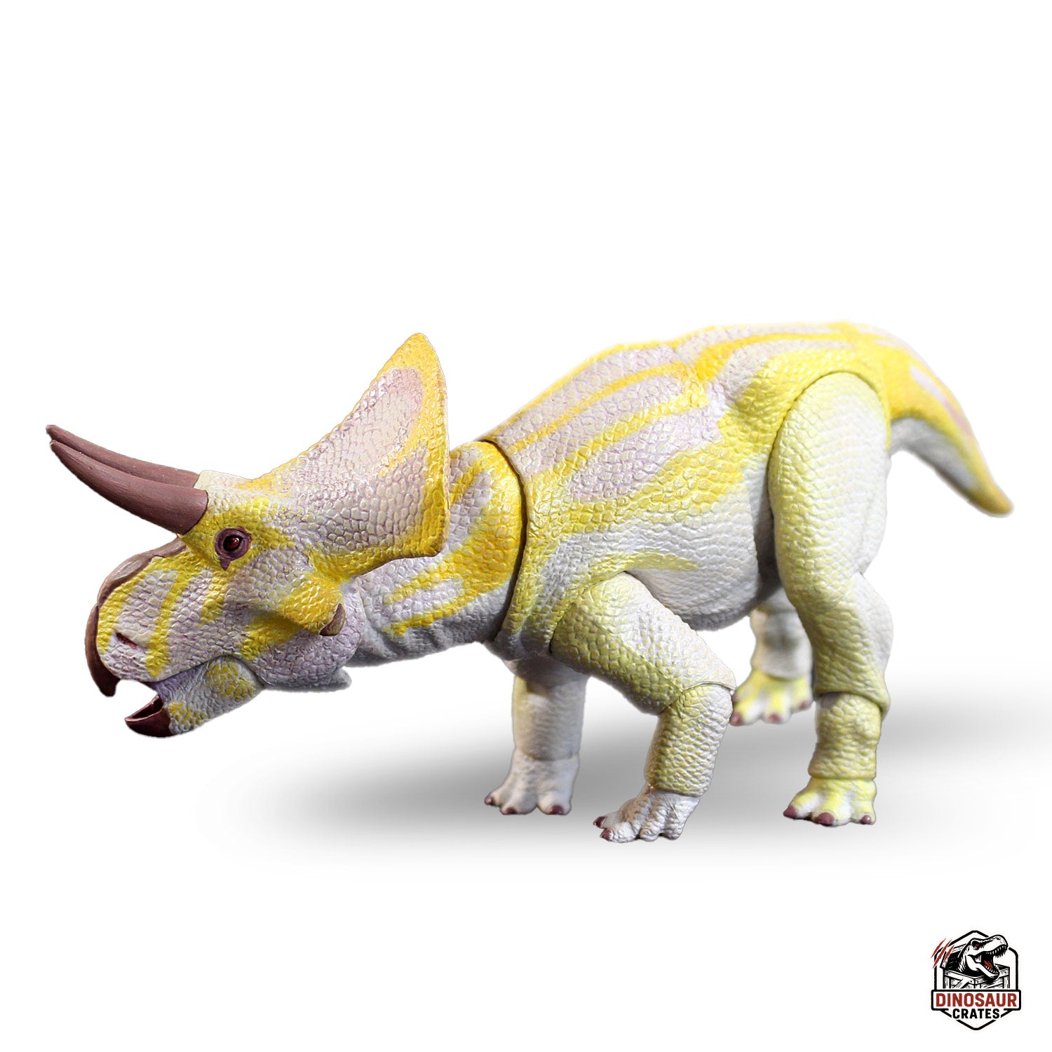 Zuniceratops christopheri (albino vers.) – Beasts of the Mesozoic