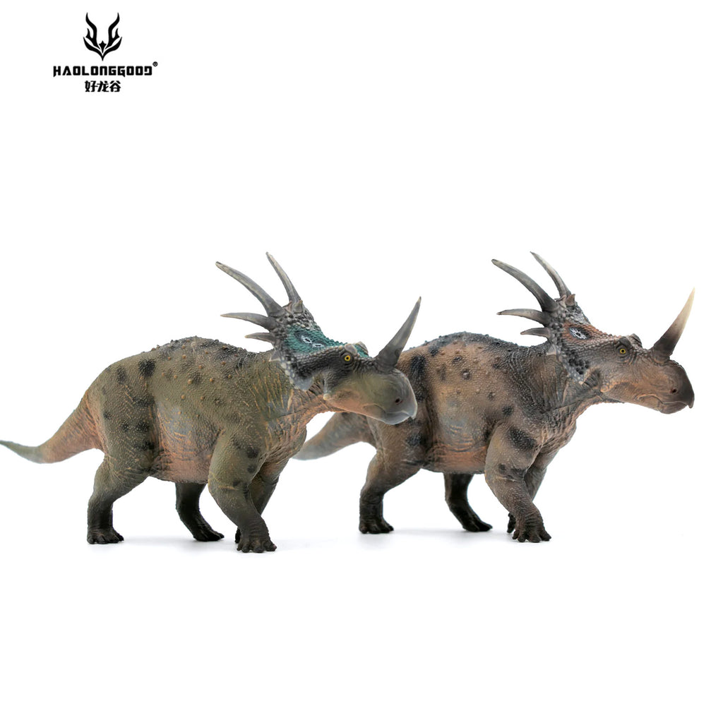 Haolonggood Styracosaurus Dinosaur Figure